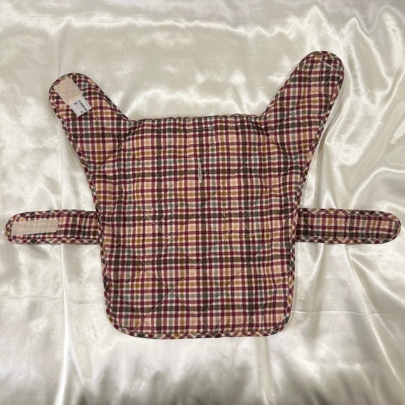 St.John’s Bark Dog Coat Jacket Houndstooth Neutral Small Winter Puffer Preppy - Picture 5 of 11